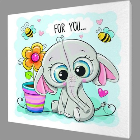 Картина на холсте детская 70х70 KDS140